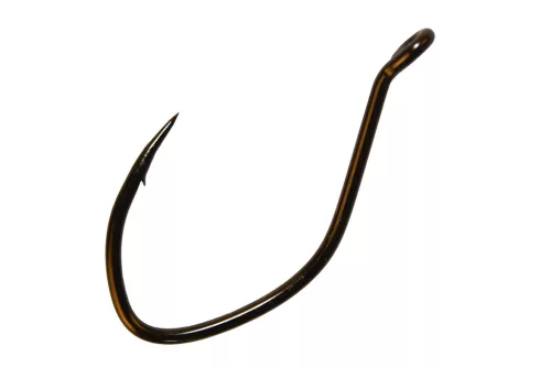 MUSTAD ULTRA NP SINGLE CATFISH, BLACK NICKEL 1 10DB/CSOMAG