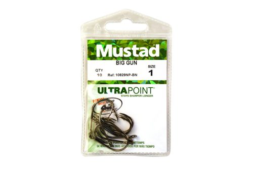 MUSTAD BIG GUN HOOKS 4/0 6DB/CSOMAG