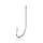 MUSTAD CRYSTAL HOOKS NICKEL 10 50DB/CSOMAG