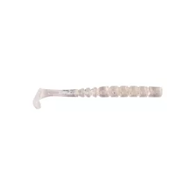 MUSTAD AJI PADDLE TAIL 2   CLEAR RAINBOW GLITTER 12DB/CSOMAG