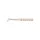 MUSTAD AJI PADDLE TAIL 2   CLEAR LUMINOUS SILVER GLITTER 12DB/CSOMAG