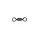 MUSTAD ROLLING SWIVEL ROUND EYE 10 BLACK NICKEL 10DB/CSOMAG