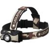 LEDLENSER MH8 outdoor tölthető LED fejlámpa 600lm/200m, RGB, 1xLi-ion, terepmintás