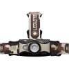 LEDLENSER MH8 outdoor tölthető LED fejlámpa 600lm/200m, RGB, 1xLi-ion, terepmintás