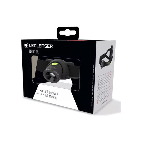 LEDLENSER NEO10R 600lm tölthető fejlámpa - 18650 Li-ion