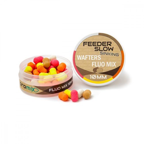 PROMIX FEEDER SLOW SINKING WAFTERS FLUO MIX 10MM