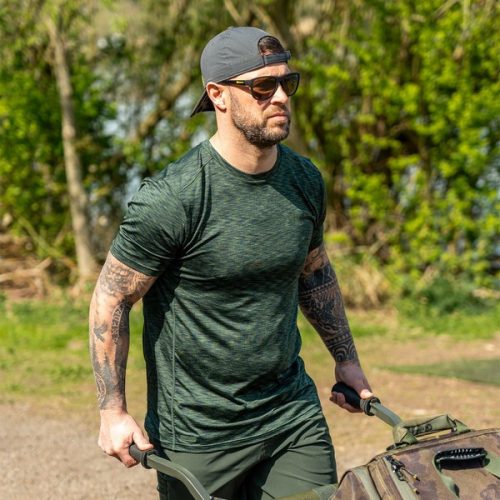 RIDGEMONKEY APEAREL COOLTECH CAMO EDITION T-SHIRT M