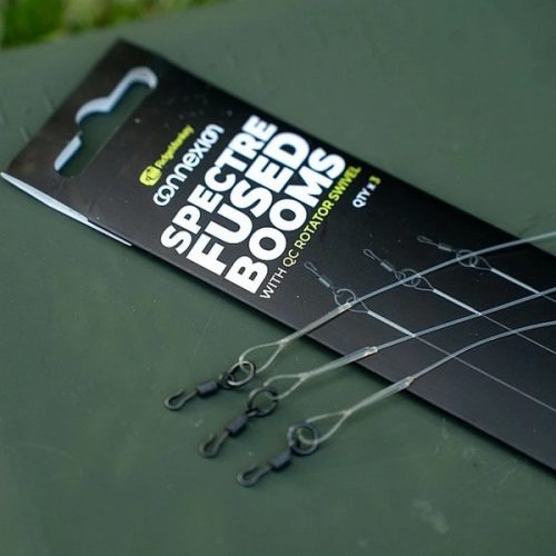 RIDGEMONKEY FLUORO CAST FUSED BOOMS WITH QC ROTATOR SWIVEL 7” 18CM