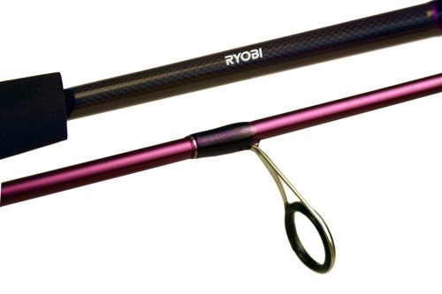 RYOBI NUM ONE VIOLET SPINNING FUJI 2 SECTION ML 2,4M 4-14G
