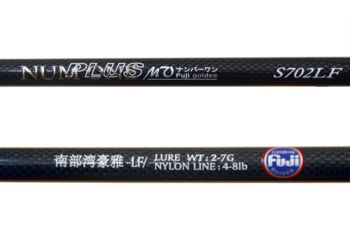 RYOBI NUM ONE VIOLET SPINNING FUJI 2 SECTION M  2,4M 4-21G