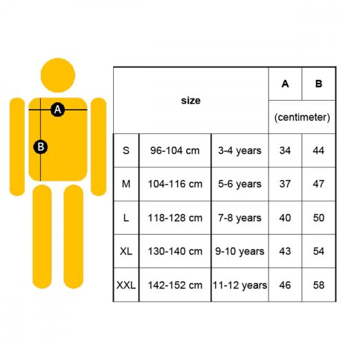 SBS T-SHIRT FOR KIDS (BLACK) - KEREKNYAKÚ PÓLÓ GYERMEKEKNEK (FEKETE) L