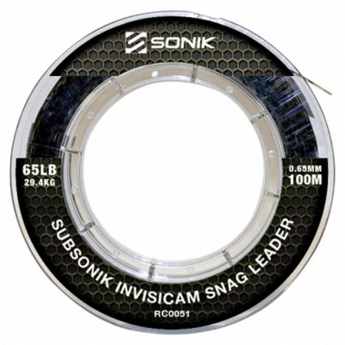 SONIK SUBSONIK INVISICAM SNAG LEADER 100 M 65LBS (0,65)
