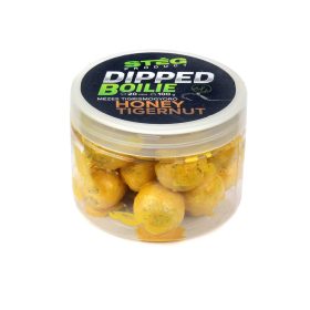 Stég Dipped boilie 100g 20 mm Honey-Tigernut