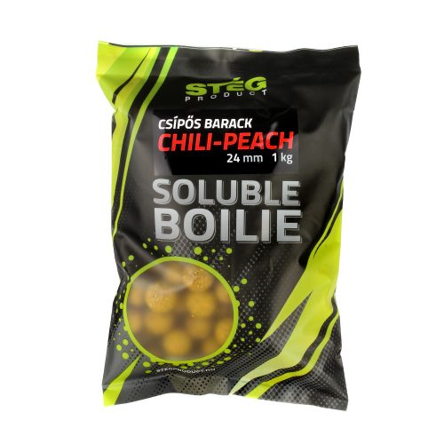 Stég Soluble Boilie 20mm 1kg Chili-Peach
