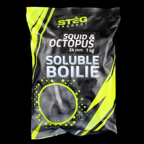 Stég Soluble Boilie 24mm 1kg Squid & Octopus