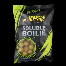 Stég Soluble Boilie 24mm 1kg Pineapple-N-Butyric