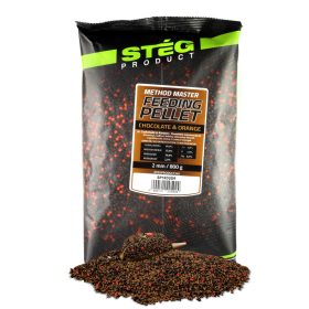 Stég Feeding Pellet 2mm 800g Chocolate-Orange