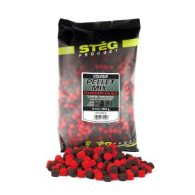 Stég Pellet Mix 8mm 800g Strawberry-Halibut
