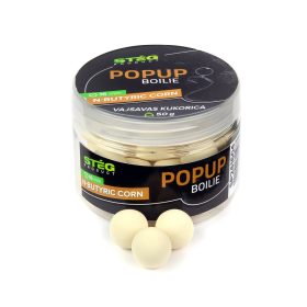 Stég Pop Up Boilies 16mm 50g N-Butyric Corn
