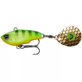SAVAGE GEAR FAT TAIL SPIN 8CM 24G SINKING FIRETIGER