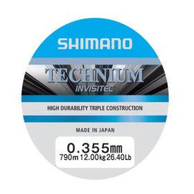 Shimano Line Technium Invisitec 790m 0.355mm 12.0kg Grey
