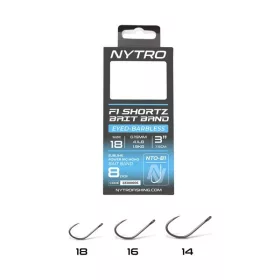   NYTRO NTO-B1 ELŐKÖTÖTT SZAKÁLL NÉLKÜLI CSALIGYŰRŰS METHOD ELŐKE 7,5 CM  14/0,13MM