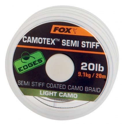 FOX Camotex Light Semi Stiff 15lb - 20m
