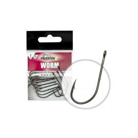 PZ Füles gilisztás horog, #3/0, 10 db